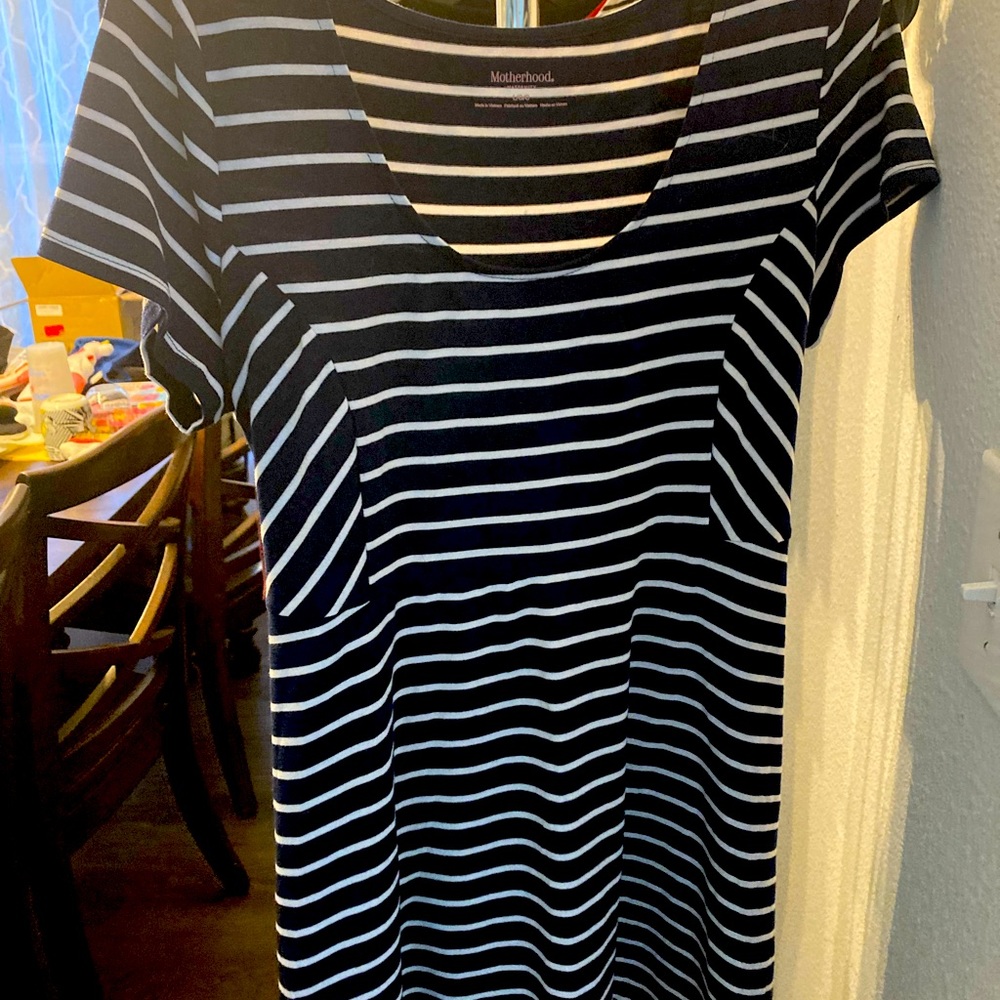Striped Maternity shirt
